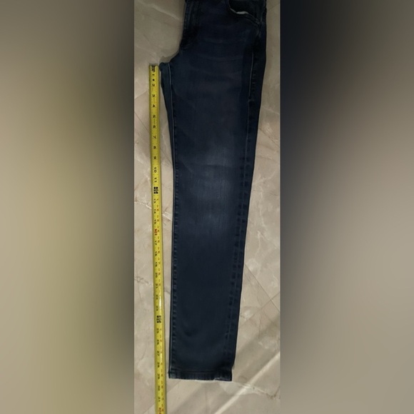 Fidelity Jeans Size 32 Blue Medium Wash Stretch Denim Indie Skinny Super Soft - Picture 5 of 9